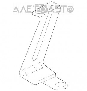 Suport protectie motor fata stanga BMW X5 F15 14-18 nou original OEM