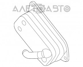 Radiator de ulei pentru motorul BMW X5 F15 14-18 N55, nou, neoriginal, JP GROUP.