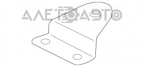 Suportul carcasei filtrului de aer stânga BMW X5 F15 14-18 4.4T