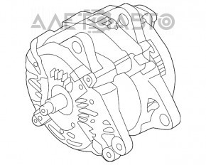 Generatorul Porsche Macan 15-18 3.0T, 3.6T