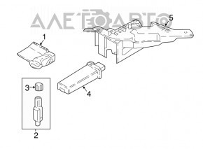 TPMS TIRE PRESSURE CONTROL MODULE Porsche Macan 15-