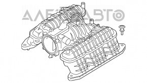 Colector de admisie pentru Porsche Macan 15-18 3.0T, 3.6T