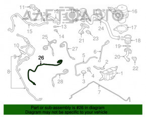 Sonda lambda stânga pentru Porsche Macan 15-18 3.0T, 3.6T