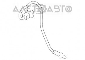 Sonda lambda dreapta a doua pentru Porsche Macan 15-18 3.0T, 3.6T