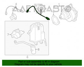 Лямбда-зонд второй BMW X5 F15 14-18 N55