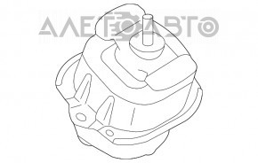 Подушка двигателя правая BMW X5 F15 14-18 N55 FEBI