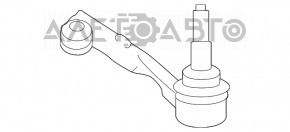 Capătul tijei de direcție dreapta BMW X5 F15 14-18