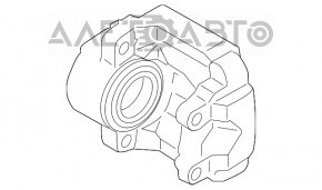 Суппорт передний левый BMW X5 F15 14-18