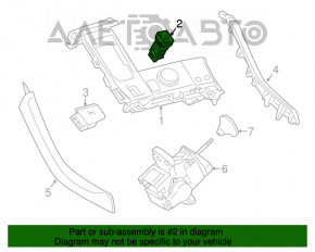 Butonul de parcare Lexus CT200h 11-13