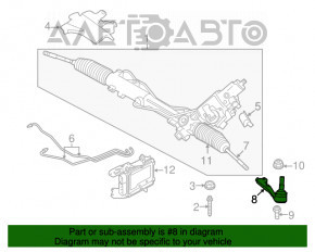 Cap de bara stânga BMW 335i e92 07-13