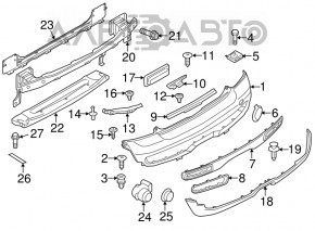 Grila de ventilatie stanga Mini Cooper Countryman R60 10-16 are prinderea rupta