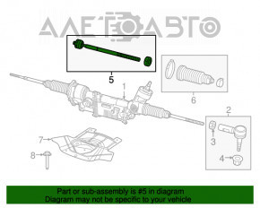 Tija de directie dreapta Dodge Challenger 15-17 nou original OEM