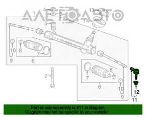 Capăt de direcție stânga pentru Buick Encore 13-19, nou, neoriginal, CTR.