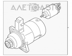 Стартер VW Jetta 19- 2.0T BOSCH