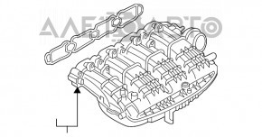 Colector de admisie Audi A5 F5 17-21 2.0T