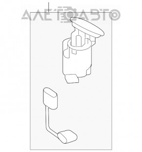 Pompă de combustibil Mercedes GLC 300/43 16-19 2.0, 3.0