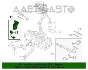 Pompă de combustibil Mercedes GLC 300/43 16-19 2.0, 3.0