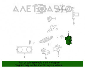 Замок зажигания под Start/Stop Mercedes GLC 300/350e/43 16-19