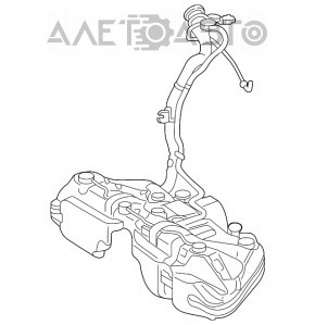 Rezervor de combustibil Mercedes GLC 300/43 16-19 2.0, 3.0