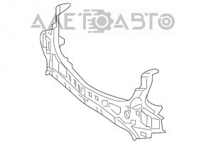 Suportul de bara fata centrala superioara pentru Mercedes GLC 300/350e 16-19.