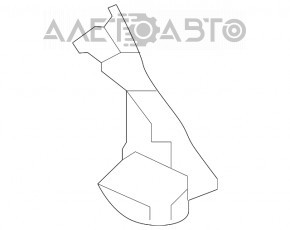 Conducta de aerisire a bara fata dreapta Mercedes GLC 300 16-19