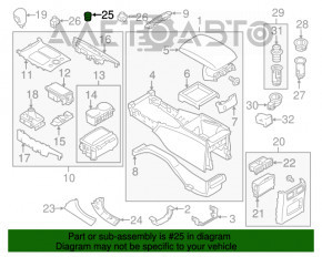 Переключатель режимов езды Infiniti JX35 QX60 13-