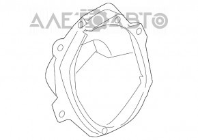 Corpul difuzorului ușii din față stângă Nissan Murano z50 03-08