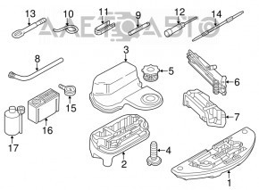 Отвертка Audi A5 F5 17-