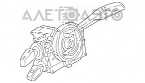 Comutatorul de sub volan asamblat cu chitară Audi A5 F5 17-