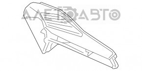 Priza de aer Audi A5 F5 17- partea din spate