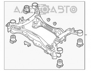 Bara spate Audi A5 F5 17- AWD