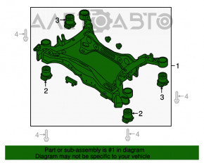 Bara spate Audi A5 F5 17- AWD