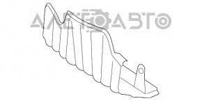 Capacul bratului inferior spate stânga Audi A5 F5 17- nou original OEM