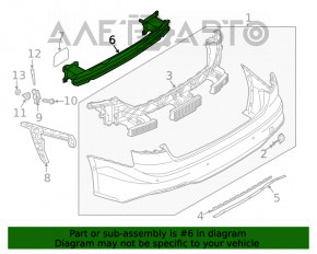 Amplificatorul pentru bara spate Audi A5 F5 20-