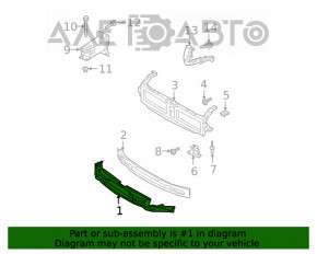 Absorbantul de bara fata Audi A5 F5 20- nou original OEM