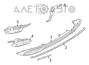 Buza bara din spate Audi A5 F5 20- tip 1 premium, prestigiu