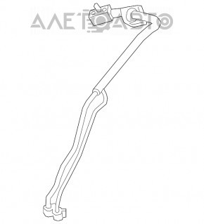 Трубка кондиционера компрессор-печка вторая Audi A5 F5 17- 2.0T