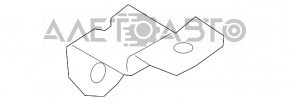 Suport aripa central dreapta Audi A5 F5 17 - nou original OEM