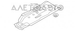 Protecție podea stânga Audi A5 F5 17- 5D