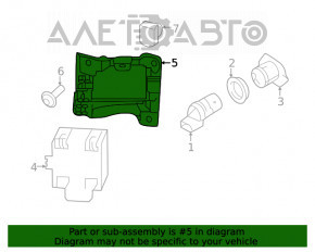 Suport senzor unghi mort, dreapta, Audi A5 F5 17-