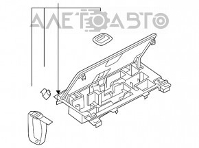 Suport pentru bagaje pentru unelte Audi A5 F5 17-19 5D cu capac