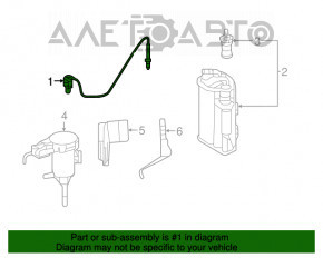 Sonda lambda pentru primul Mercedes GLC 300/350e 16-19 2.0