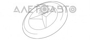 Emblema siglei capotei Mercedes GLC 16-22