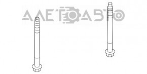 Болт крепления переднего подрамника 2шт Mercedes GLC 16-22 50мм