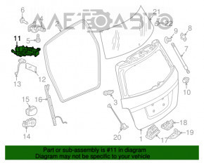 Acționare motor portbagaj Mercedes GLC 16-19