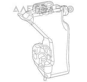 Rezervor de spălare Mercedes GLC 16-22 fără încălzire nou original OEM