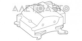 Modulul computerizat al airbag-urilor SRS pentru airbag-urile de siguranță Mercedes GLC 16-19.