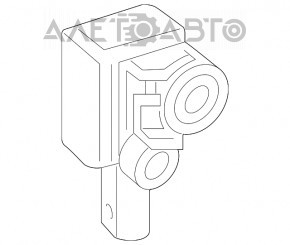 Senzație de aerbag frontal stânga Mercedes GLC 16-22 nou OEM original