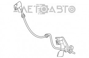 Senzor ABS spate stânga Mercedes GLC 300/350e/43 16-22