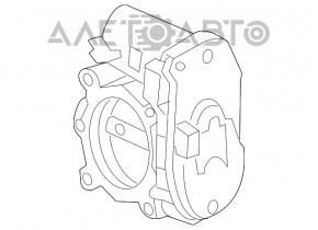 Corp de acceleratie Mercedes GLC 300/350e 16-19 nou original OEM